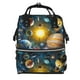 thumbnail image 1 of Fotbe Space Planet Mochila Maternidad - Lona de Sarga Impermeable, Mochila de Pañales de Gran Capacidad con Múltiples Bolsillos y Correas Ajustables, 1 of 6