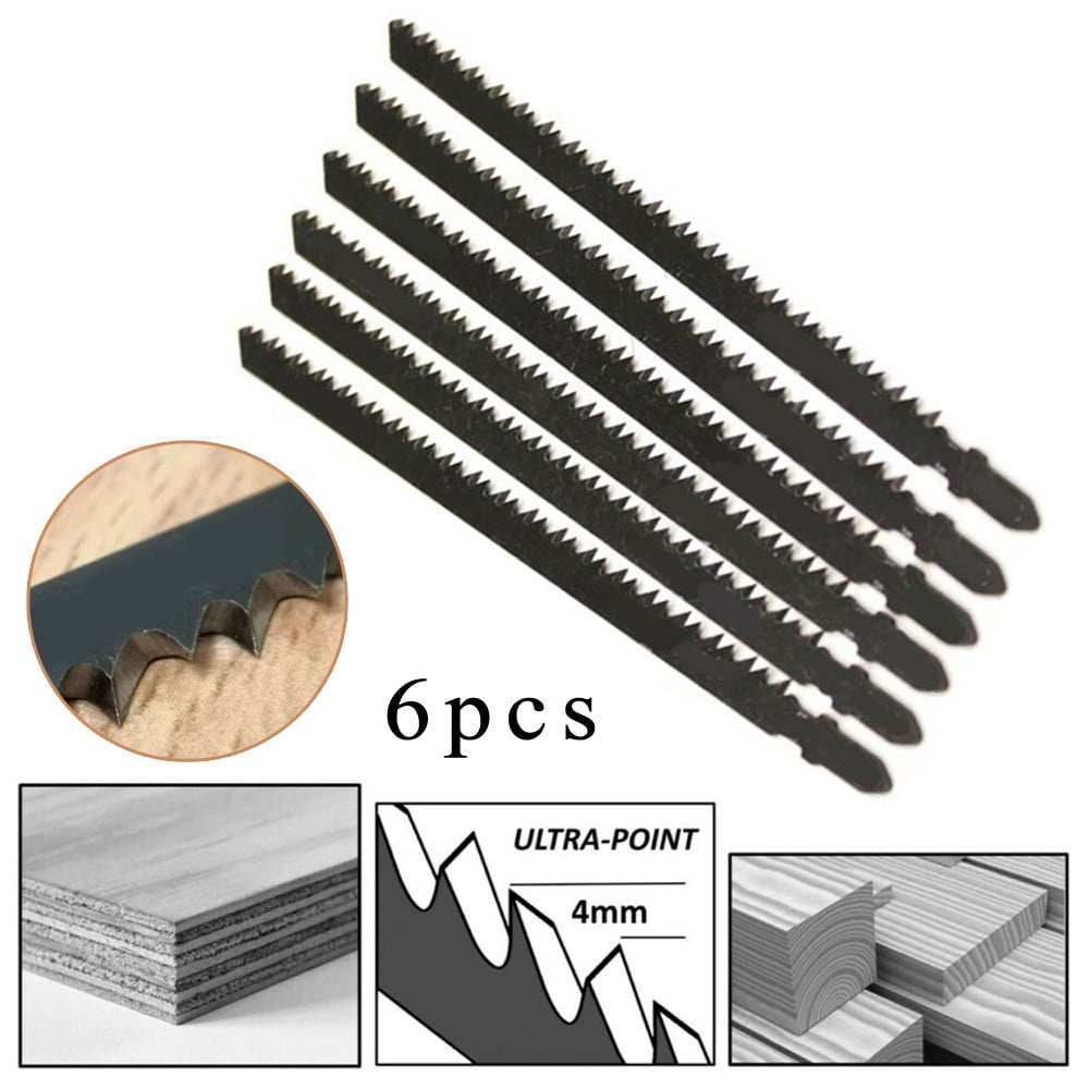 5x T744D 180mm Ultra-Long Jigsaw Saw Blades Fast Cutting For Wood Plastic Cutter