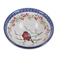 thumbnail image 2 of Blue Rose Polish Pottery Meadowlark Cereal/Soup Bowl, 2 of 2