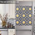 thumbnail image 6 of Mexican Talavera Yellow Dishwasher Magnet Covers for The Front Magnetic Dishwasher Decorative Cover Home Cabinet Decals 23" x 26" Refrigerator Door Decor, 6 of 6