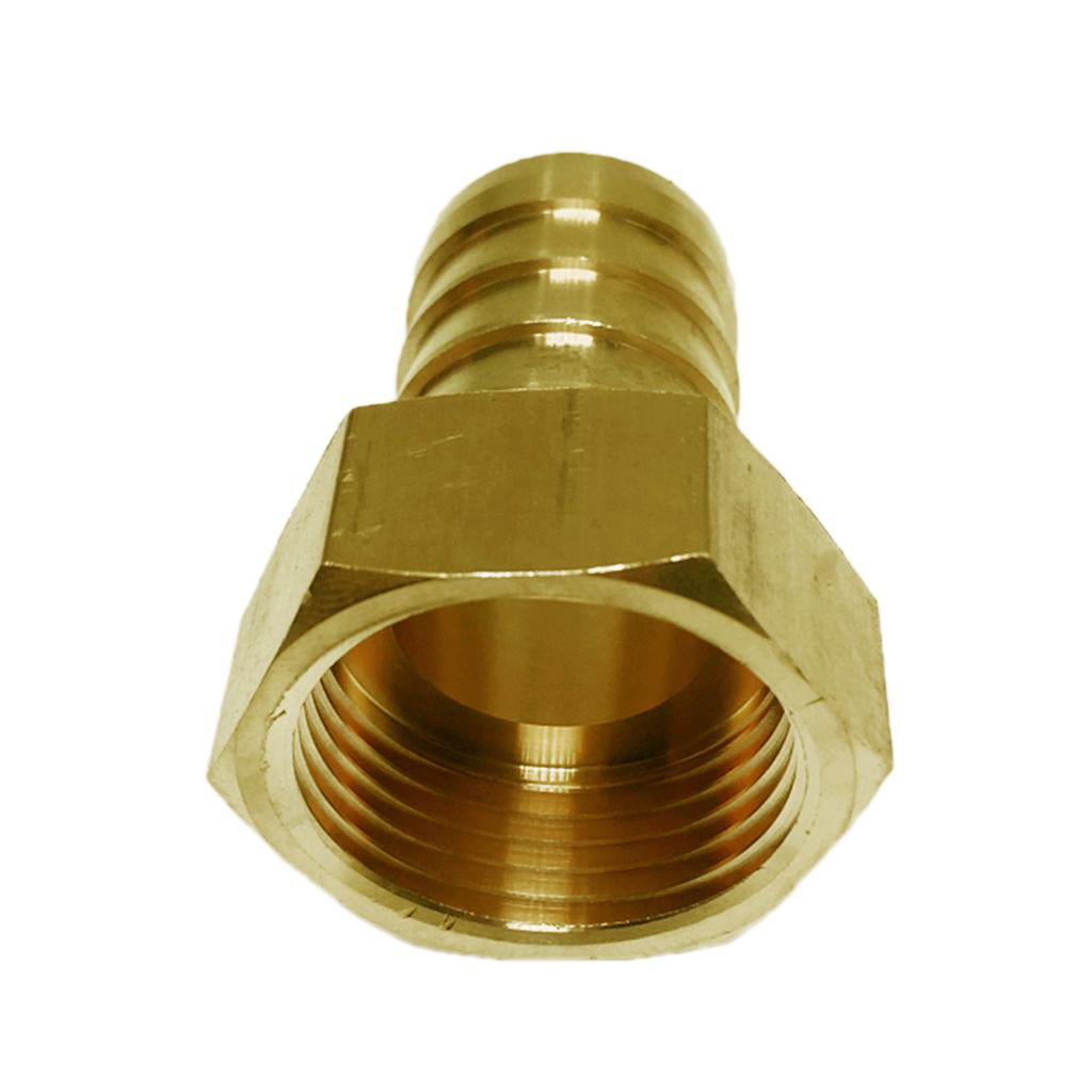 Details about   Heavy Duty Brass Female Barb Fitting Water Hose Pipe Connector Kit DN25x32mm 
