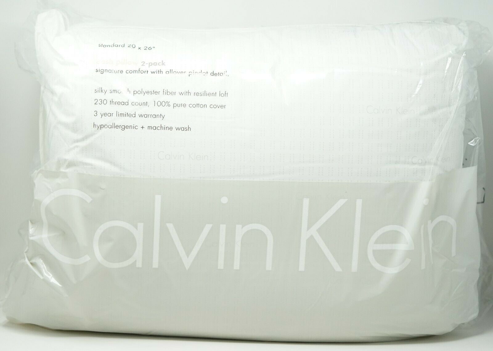 Introducir 76+ imagen calvin klein signature luxury pillow