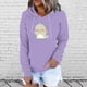 thumbnail image 2 of Blusa de manga larga con estampado informal a la moda para mujer, suéter con bolsillo, sudaderas con capucha Fridja  bvmnju5421, 2 of 7