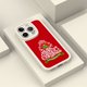 thumbnail image 4 of Moderno y funcional: funda de teléfono plateada mate con diseño de dibujos animados extravagantes para iPhone 15 Pro Max 14 13 12 Pro 11, 4 of 4