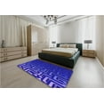 thumbnail image 4 of Ahgly Company Indoor Rectangle Patterned MediumBlue Area Rugs, 8' x 12', 4 of 6