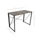 thumbnail image 3 of Escritorio Top Living Plegable de Melamina y Acero Café Oscuro, 3 of 11