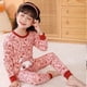thumbnail image 2 of Pijamas para niños y niñas, ropa de dormir para niños de 6, 8, 10 y 12 años, 100% algodón, con dibujos de animales, pijamas de manga larga para Navidad, 2 of 4