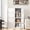 WHITE, variant on Metal Lockers for Employees,Office Storage Locker with 4 Door,Tall Locker Cabinet for Employees,School, Office, Home, Gym,Bedroom