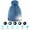 Blue, variant on Bluetooth Beanie Hat with Light, Beanie Bluetooth Hat with Stereo Speakers Wireless Hands Free Cap for Running Skiing Camping Cycling