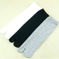 thumbnail image 1 of Calcetines de dos dedos, calcetines japoneses, accesorios para zuecos, calcetines de baño para hoteles, calcetines con dedos, calcetines, 1 of 5