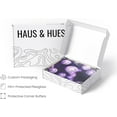 thumbnail image 4 of HAUS AND HUES Purple Wall Art & Purple Pictures Wall Decor - Purple Room Decor Aesthetic Wall Pictures for Bedroom Aesthetic Purple Wall Decor for Bedroom Teen Girl Disco Balls (Beige Framed, 12x16), 4 of 6