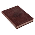 thumbnail image 4 of Christian Art Gifts Classic Journal Names Of God Exodus 34:6 Bible Verse, Inspirational Scripture Notebook, Ribbon Marker, Brown Faux Leather Flexcover, 336 Ruled Pages, 4 of 5