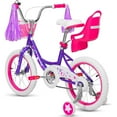 thumbnail image 5 of hykolity 16 inch Kid Bikes for Age 4-7 Years Old, Girl Bikes in Pink Rider Height 41-53 inch with Adjustable Seat, Doll Seat and Training Wheel, 5 of 7