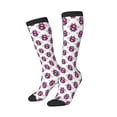 thumbnail image 2 of Balery Cute Number 8 Printed Novelty Socks Men's Women's Crew Socks Sports Socks Knee High Socks Cotton Socks Quirky and Cool Socks, 2 of 9