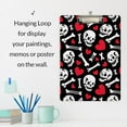 thumbnail image 6 of GZHJMY Clipboard for Classrooms Office Hearts Skull Plastic Clipboard Standard Letter Size A4 Clipboard with Low Profile Metal Clip Decorative Clip Boards for Teachers, 6 of 6