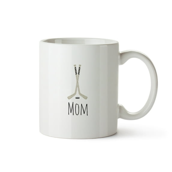SpunkySwell 11 oz. "Hockey Mom" Wordplay Ceramic Mug