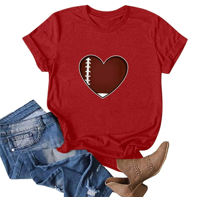 Fiudx Ofertas Flash Artículos En Oferta Blusa de Manga Corta con Estampado de Moda para Mujer, Divertida Camiseta con Cuello Redondo