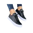 thumbnail image 1 of UKAP Espadrilles Confort pour Femmes Bout Rond Blanc Course Légères Antidérapantes Bas Noir 9, 1 of 3