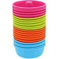 thumbnail image 1 of 24 moldes de silicona para donuts, moldes de silicona para magdalenas, tazas para hornear, juego de bandejas para hornear, antiadherentes, reutilizables, mini moldes para pasteles, moldes antiadherent, 1 of 5