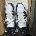 thumbnail image 2 of Ni - ke Air Jordan 1 Low SE Concord DV1309-100 Mens Size 14 Panda Pre-owned White Black, 2 of 5