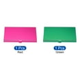 thumbnail image 3 of Uxcell 3.6x2.3x0.3 Inch Name Cards Case Alloy Business Card Holder 2 Pack Rose Red Green, 3 of 6