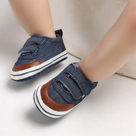 Baywell Baby Boy Breathable Star Anti-Slip Shoes Sneakers Soft Soled Walking Shoes First