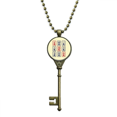 thumbnail image 1 of Mahjong caleidoscopio Llavero Collar Colgante Bandeja Cadena Embellecida Unbranded M, 1 of 3