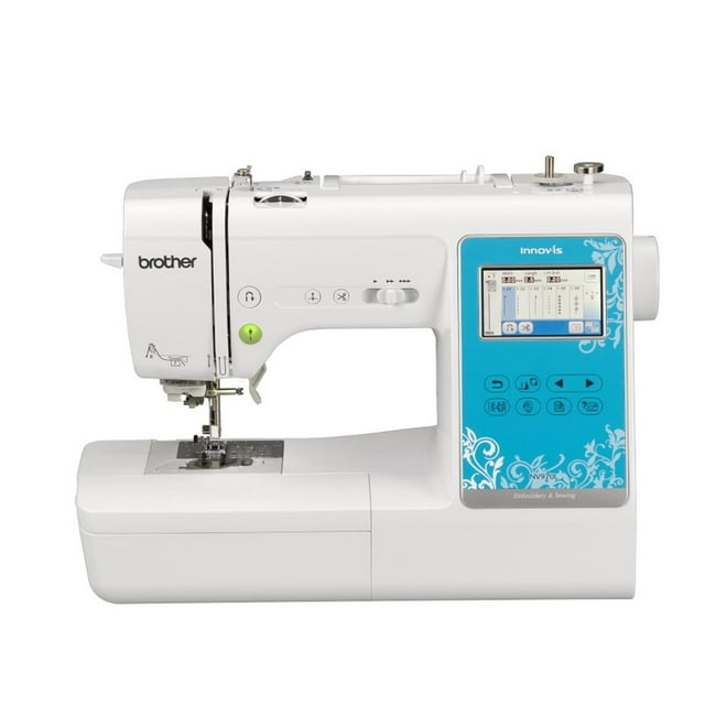 Máquina De Coser Y Bordar Digitalizada Wifi Brother P&H NV970L Blanco 19.0
