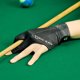 thumbnail image 4 of Guantes de Billar Con Dedos Abiertos Kuymtek Entrenamiento Amateur Poliéster Transpirable Gris Negro, 4 of 9