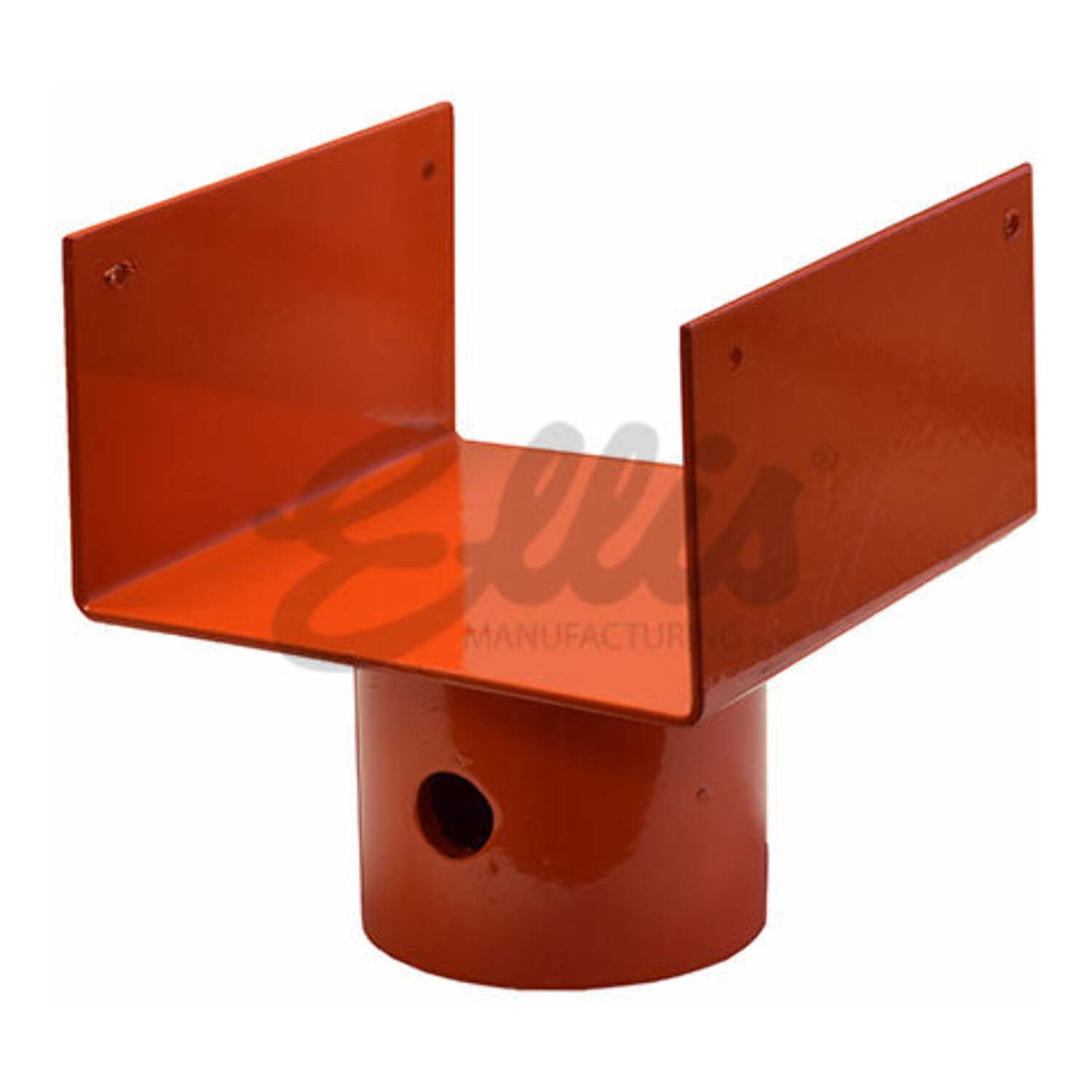 Ellis Manufacturing Company U-Head Top - Triple Joist Holder for Heavy Duty Steel Shores