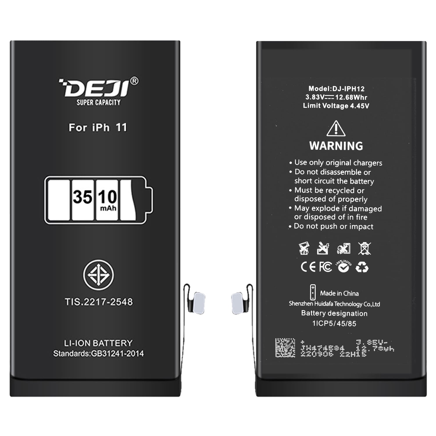 Kastar, Battery 2-Pack Replacement for Coast ZX850 Micro-USB