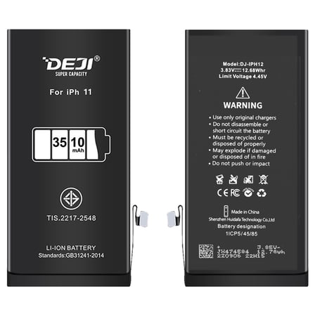 DEJI For iPhone 11 Battery 3510mAh Replacement Battery With tools
