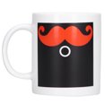 thumbnail image 1 of Innovative Beard Pattern Thermal Induction Mug - Magic Color Changing Ceramic Cup for Coffee Tea, Ideal for Home, Office, Weddings, 330ml, Exquisite Gift for Friends Family, Not Microwave/Dishwasher, 1 of 5
