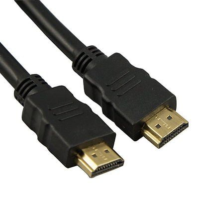 6 FT HDMI Certified Gold Plated Cable Cord 1080P for HD BLURAY PS3 XBOX PC (Best Hdmi Cable For Led Tv)