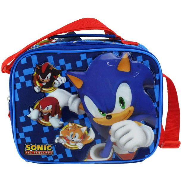 Sonic the Hedgehog Sonic Lunch Box - Sonic Power - 21111 - Walmart.com