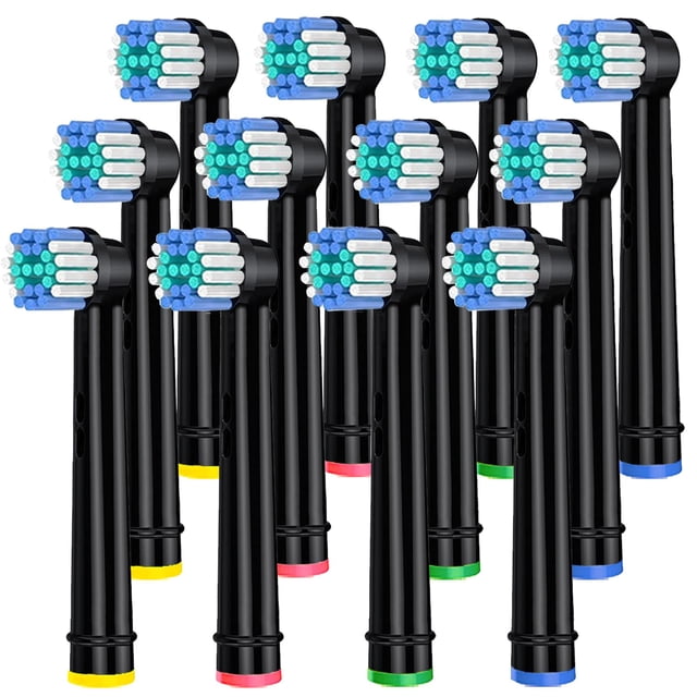 Cabezales de cepillo de dientes de repuesto ARTCESAR para Oral B, paquete de 12