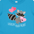 thumbnail image 4 of Inktastic Stealin' Your Heart Cute Raccoon Boys or Girls Baby T-Shirt, 4 of 5