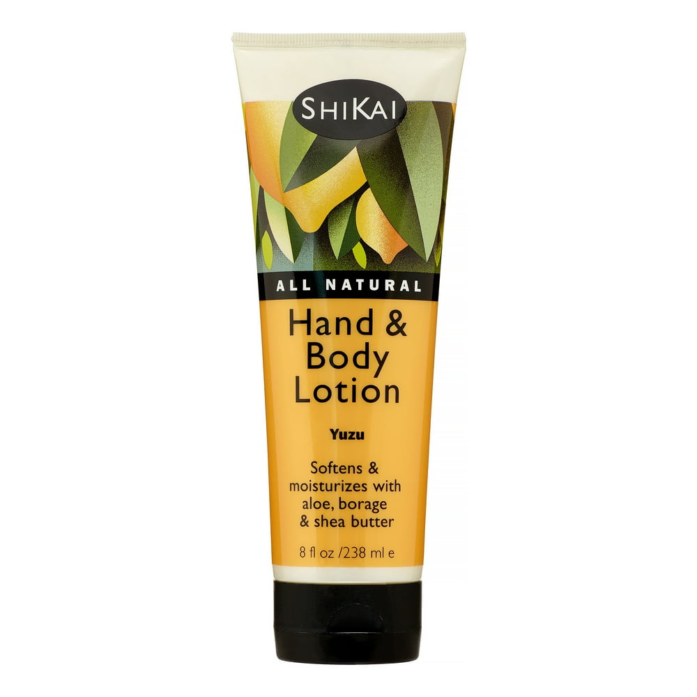 ShiKai All Natural Hand and Body Lotion, Yuzu Japanese Citrus Walmart