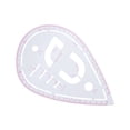 thumbnail image 4 of FLAMEEN Clothing Measuring Ruler,Multifunctional Sleeve Ruler Proofing Clothing Cutting Pocket Neck Circle Tracing Ruler Curve Placement Ruler 6403,Sleeve Cage Curve Ruler, 4 of 8