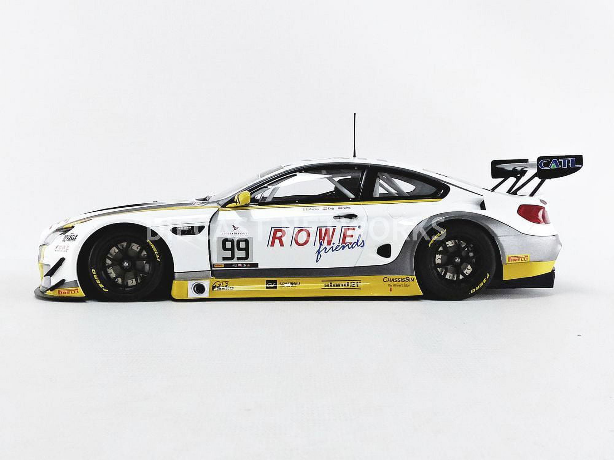 Minichamps 155162699 2016 BMW M6 GT3 No.99 Martin, Eng & Sims Winners 24 Hours SPA Limited Edition 1 by 18 Diecast Model Car - 400 Piece Minichamps 155162699 2016 BMW M6 GT3 No.99 Martin, Eng & Sims Winners 24 Hours SPA Limited Edition 1 by 18 Diecast Model Car - 400 Piece