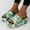 Green, variant on BONIXOOM Womens Sandals Clearance Fall Slip-On Platform Casual Fashion Shoes for Women Green Size 7.5