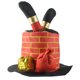 thumbnail image 3 of Yuarrent Accesorio de sombrero de Navidad, adorno de vestir interesante, accesorio de ropa para hombres y mujeres, decoración para la cabeza DIY, Kits de decoración para fiestas Yuarrent HA068768-00, 3 of 6