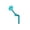 Light Blue, variant on DIY Bottle Watering Spout Nozzle, Multi‑Purpose Garden Watering Sprinkler Head for Plastic Bottles, Indoor & Outdoor Plant Irrigation Tool,1pc,Fluorescence Yellow.