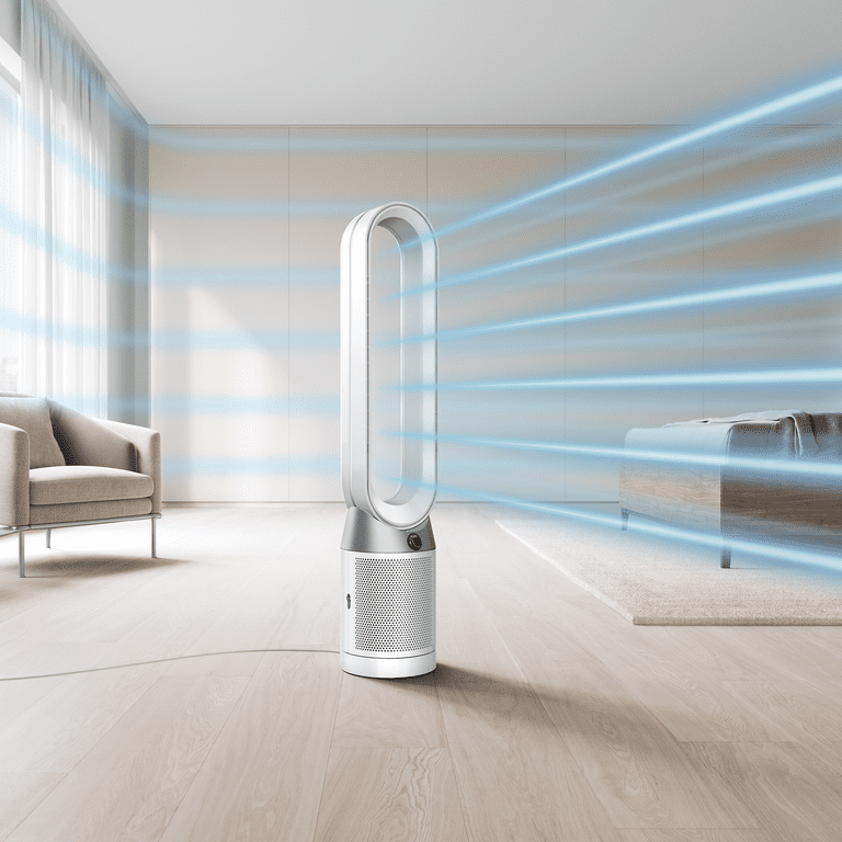 Dyson Purifier Cool TP7C Tower Fan, HEPA Filter, Purifies and