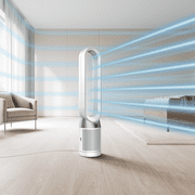 Restored Premium Dyson Purifier Cool™ Tower Fan TP7C | White/Silver