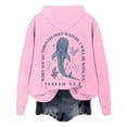 thumbnail image 3 of XIAONU Women'S Hoodies Trendy Blue Whale Print Sweet Hoodie Ladies Long Sleevs Classic Pullover Hoodie Sweatshirts, 3 of 5