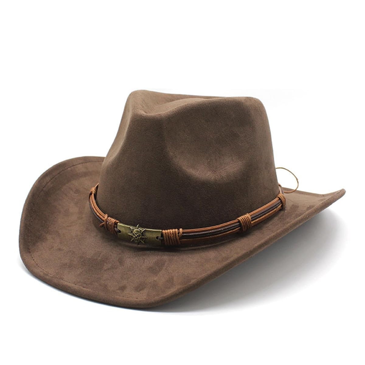 2335 Western Outback Felt Cowboy Hat For Women Cowgirls-fedora Rodeo-hat Western-Outback-Felt-Cowboy-  main image 3
