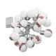 thumbnail image 2 of Luces navideñas alimentadas por batería, 9.8 pies, 20 LED, bombilla de bola, cadena de luces LED, bombilla de bola LED, cadena de luces de hadas, características de vanguardia, 2 of 12