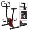 Exercise Bike Stationary Cycling Fitness Cardio Aerobic Equipment Gym Red
