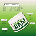 thumbnail image 6 of URAD Leather Polish, 7 oz, Clear, Neutral, or No Dye Added Leather Conditioner, 1 Count, 6 of 30